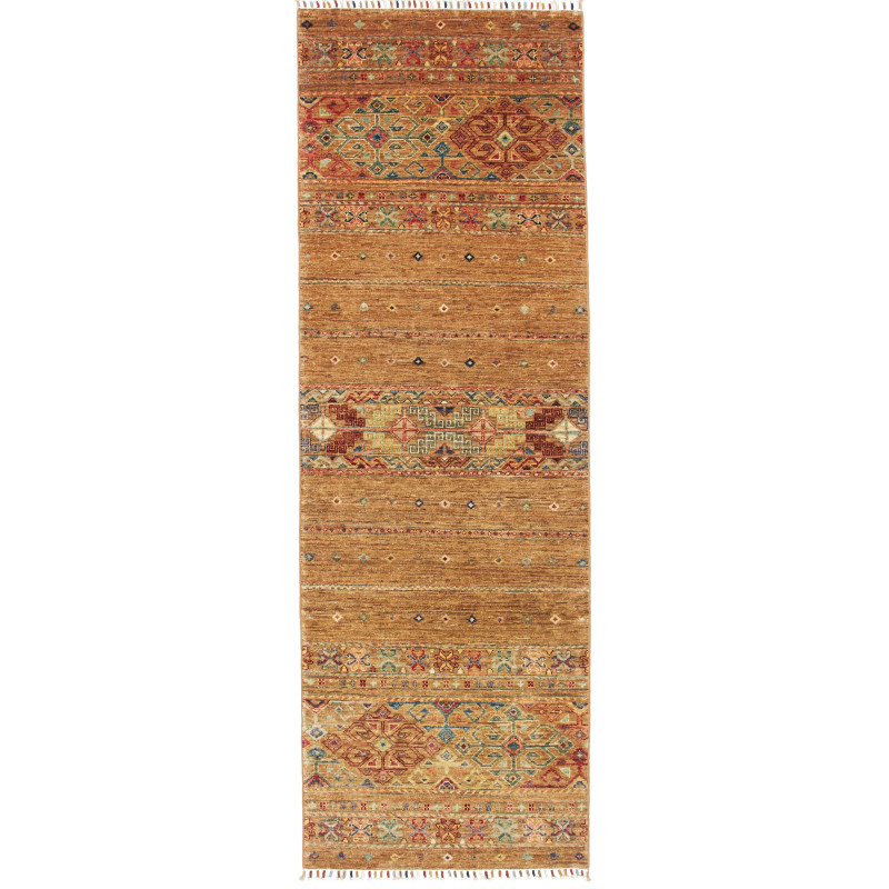 Rug Rubin Pakistan 80x236 Ocher Reddish Brown B