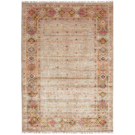 Rug Rubin Pakistan 167x239 Beige Taupe Brick Re