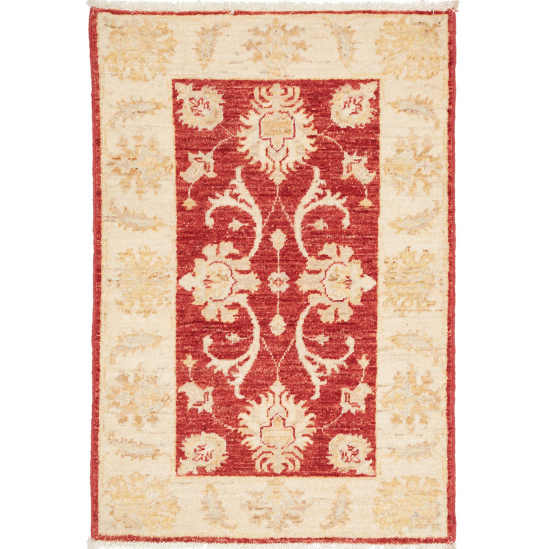 Rug Ziegler Fine Pakistan 60x92 Red Cream Beige