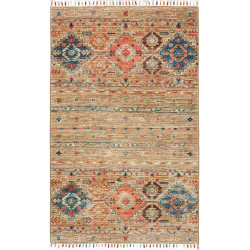 Rug Rubin Pakistan 79x125 Beige Brown Terracott