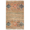 Rug Rubin Pakistan 79x125 Beige Brown Terracott
