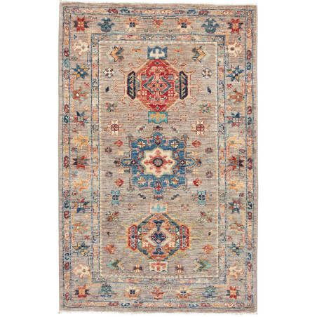 Rug Tribal Pakistan 81x129 Beige Multicolor