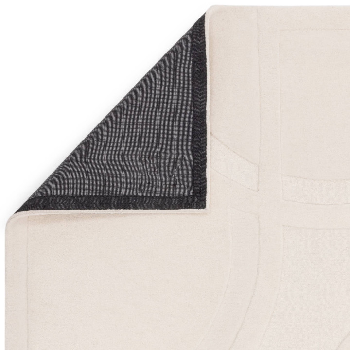 Tappeto Olsen geometrico crema e bianco 200x290