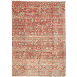 Rug Rubin Pakistan 270x381 Terracotta Red Turqu