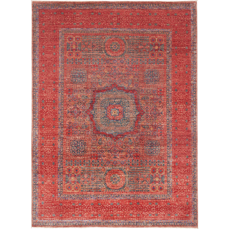 Rug Mamlouk Pakistan 175x240 Terracotta Red Tea