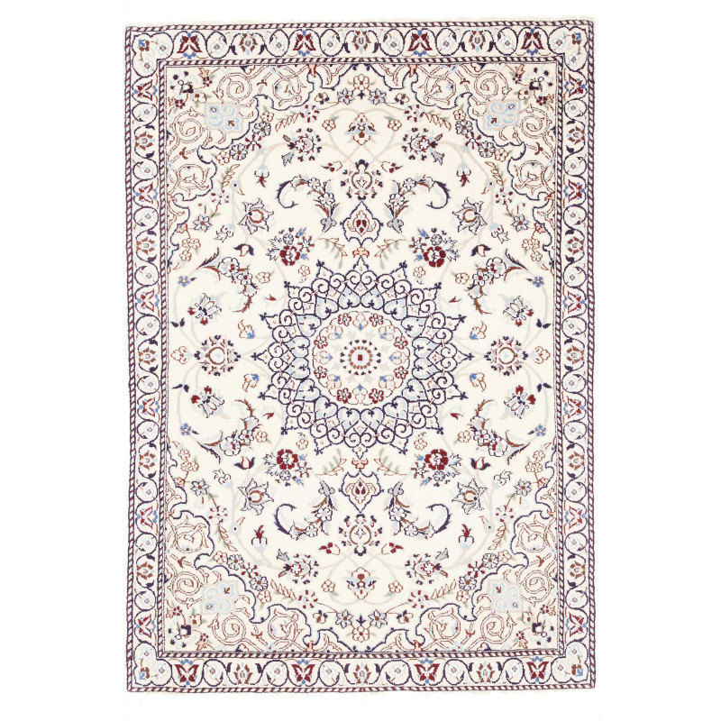 Rug Nain 9la Persia 87x126 Ivory Cream Dark Blu