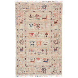 Rug Rubin Pakistan 80x125 Sand Beige Terracotta