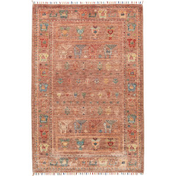 Rug Rubin Pakistan 99x150 Terracotta Multicolor