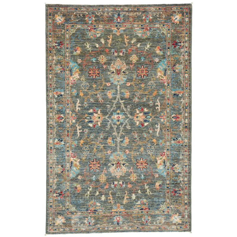Rug Ziegler Fine Pakistan 98x154 Petrol Green R