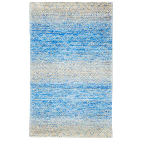 Rug Royal Gabbeh Pakistan 93x153 Blue Sky Blue