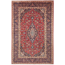 Rug Ardakan Persia 190x293 Ruby Red Navy Blue C