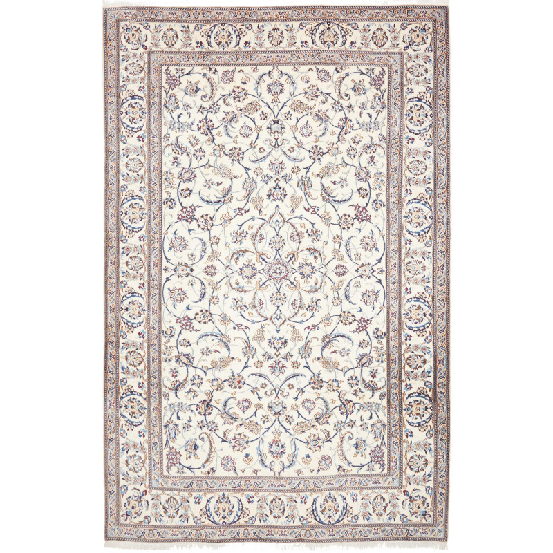 Rug Nain 9la Persia 196x307 Cream White Blue Be