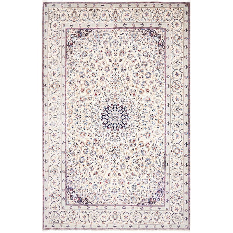 Rug Nain 9la Persia 205x318 Cream Ivory Dark Bl