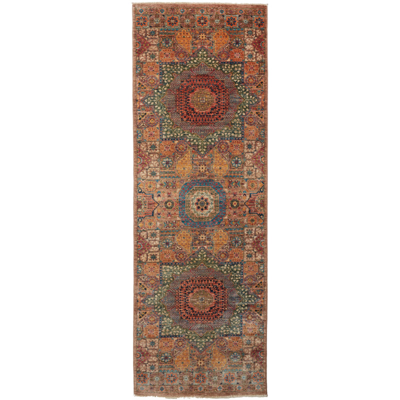 Rug Mamlouk Pakistan 81x244 Terracotta Orange F