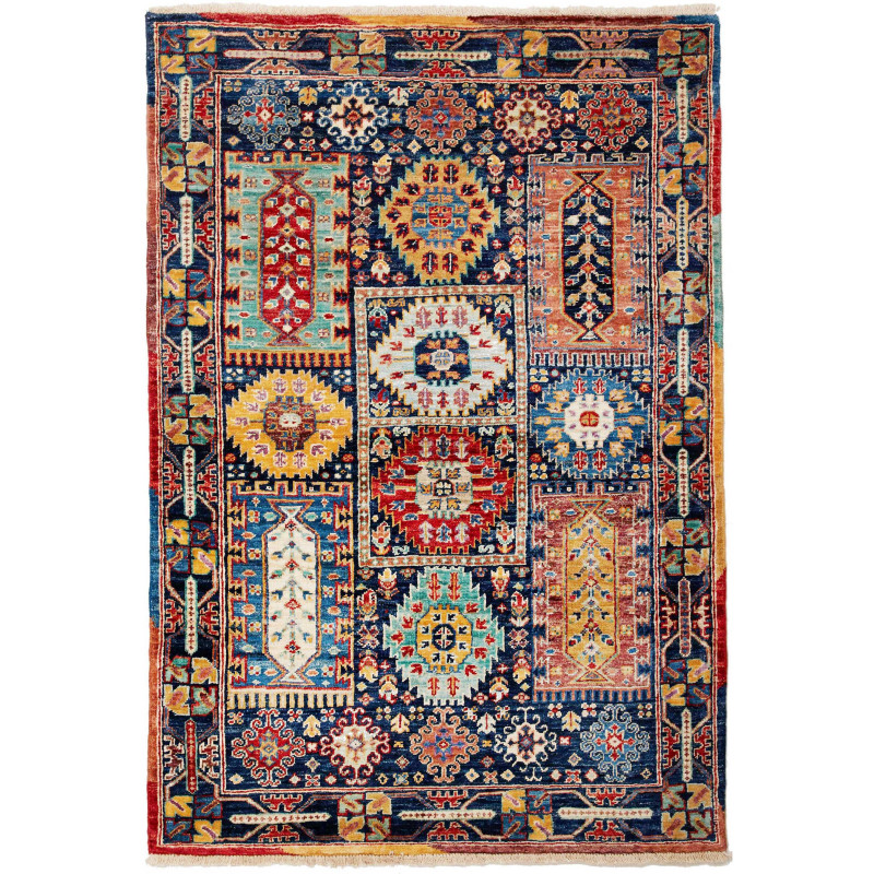 Rug Tribal Pakistan 103x150 Deep Navy Blue Vivi