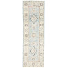 Rug Kazak Afghanistan 62x179 Light Blue Ivory B