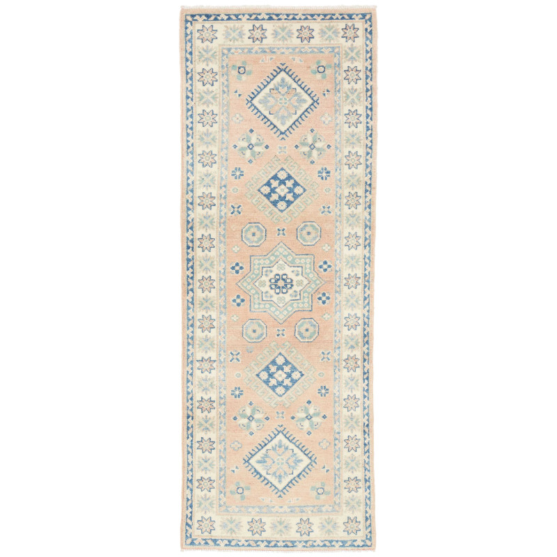 Rug Kazak Afghanistan 62x175 Light Peach Dark B
