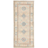 Rug Kazak Afghanistan 86x198 Light Grey Beige M