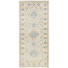 Rug Kazak Afghanistan 82x187 Light Grey Blue Da