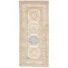 Rug Kazak Afghanistan 85x187 Ivory Peach Blue G