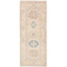Rug Kazak Afghanistan 81x201 Beige Cream Dusky
