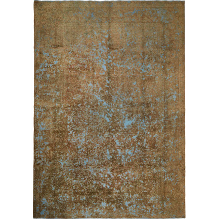 Vintage 284x405 Cm Vintage, Persia, Hand-carded Wool, Cotton