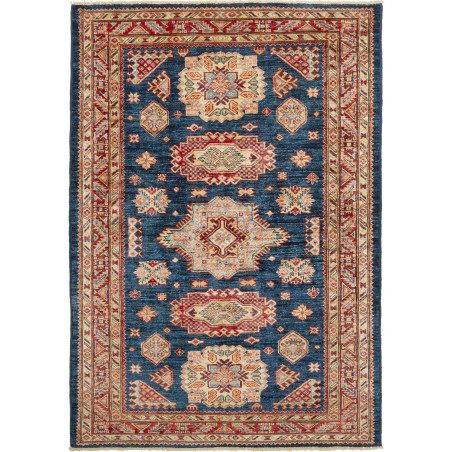 Kazak Fine 124x175 Cm Kazak Fine, Pakistan, Hand-carded Wool