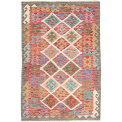 Kilim 122x183 Cm Afghan Kilim Hand-carded Wool