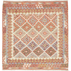 Kilim 150x152 Cm Kilim Afghanistan Wool Cotton