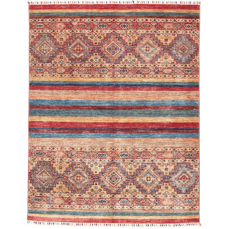 Samarkand 148x190 Cm Samarkand, Pakistan, Hand-carded Wool