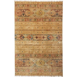 Rug Rubin Pakistan 157x243 Ochre Beige
