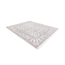 Rug Nain Kashmar Persia 250x302 Ivory Cream Blu