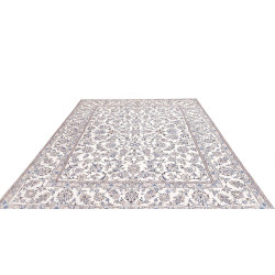Rug Nain Kashmar Persia 250x302 Ivory Cream Blu