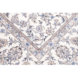 Rug Nain Kashmar Persia 250x302 Ivory Cream Blu