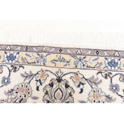 Rug Nain Kashmar Persia 250x302 Ivory Cream Blu
