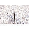 Rug Nain Kashmar Persia 250x302 Ivory Cream Blu