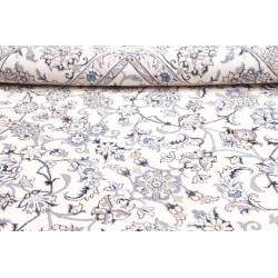 Rug Nain Kashmar Persia 250x302 Ivory Cream Blu