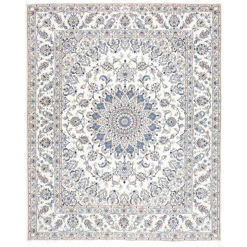 Rug Nain Kashmar Persia 244x296 Ivory White Cel