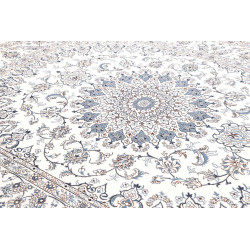 Rug Nain Kashmar Persia 244x296 Ivory White Cel