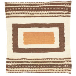 Rug Kilim Vintage Persia 84x98 Cream Darkbrown