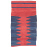 Rug Kilim Vintage Persia 80x141 Brick Red Navy