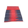 Rug Kilim Vintage Persia 80x141 Brick Red Navy
