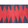 Rug Kilim Vintage Persia 80x141 Brick Red Navy