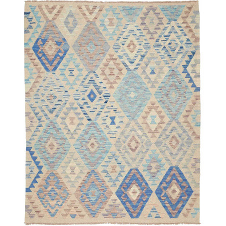 Rug Kilim Afghanistan 81x252 Beige Blue Light B