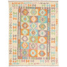 Rug Kilim Afghanistan 151x193 Cream White Turqu