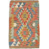 Rug Kilim Afghanistan 57x88 Coral Blue Green Be