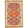 Rug Kilim Afghanistan 59x87 Terracotta Orange S
