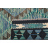 Rug Kilim Afghanistan 252x292 Teal Blue Cream I