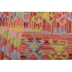 Rug Kilim Afghanistan 75x249 Peach Orange Paste
