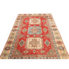 Tappeto Kazak Fine Pakistan 155x246 Rosso Terra